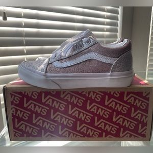Old skool 2 toned Orchid Girls Vans